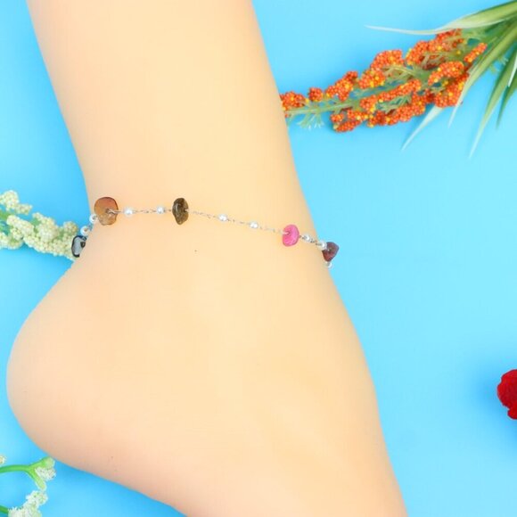 Elegant Handmade Anklet – Perfect for Women & Girls | Ideal Gift Option, DYC1781 - Picture 1 of 9